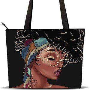 African American Shoulder Handbag